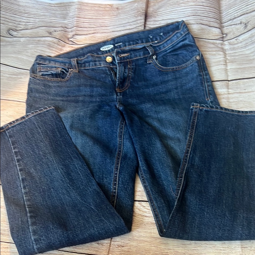 Old Navy Blue Boyfriend Jeans